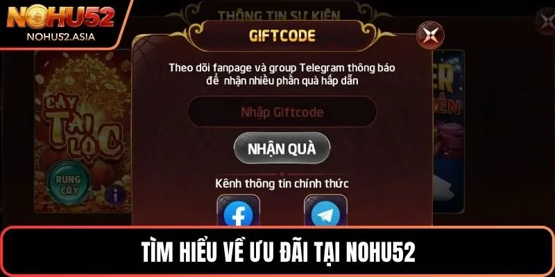 Tìm hiểu về ưu đãi tại Nohu52